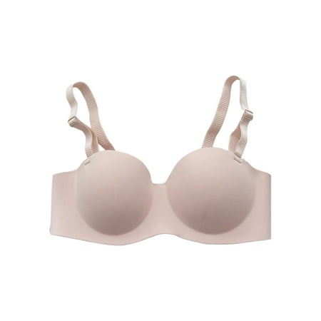 

Sports Bras For Women High Support Solid Color Glossy Underwear Small Chest Gathered Top Comfortable Breathable No Steel Ring
