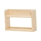thumbnail image 3 of Estantería flotante de madera para guardería, estante de pared de madera, estante de exhibición rústico simple para madera 30x12x20cm, 3 of 9