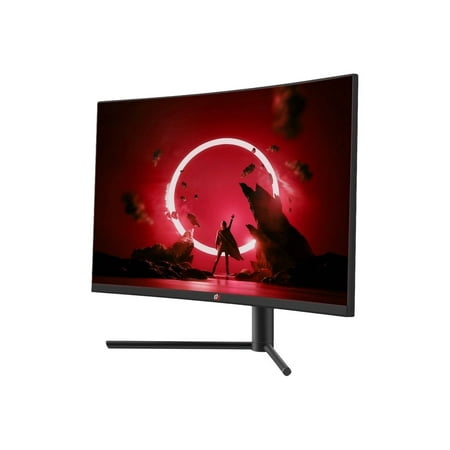 Deco Gear 32" Curved Gaming Monitor 1920x1080 with 3000:1 Contrast Ratio, 75 Hz Refresh Rate, 6ms Response Time, 16:9 Aspect Ratio, 103% sRGB Area Ratio