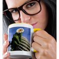 thumbnail image 2 of 3drose, Saguaro Cactus Blossom, Saguaro Np, Tucson, Arizona, 15oz Two-tone Yellow Mug, 2 of 6