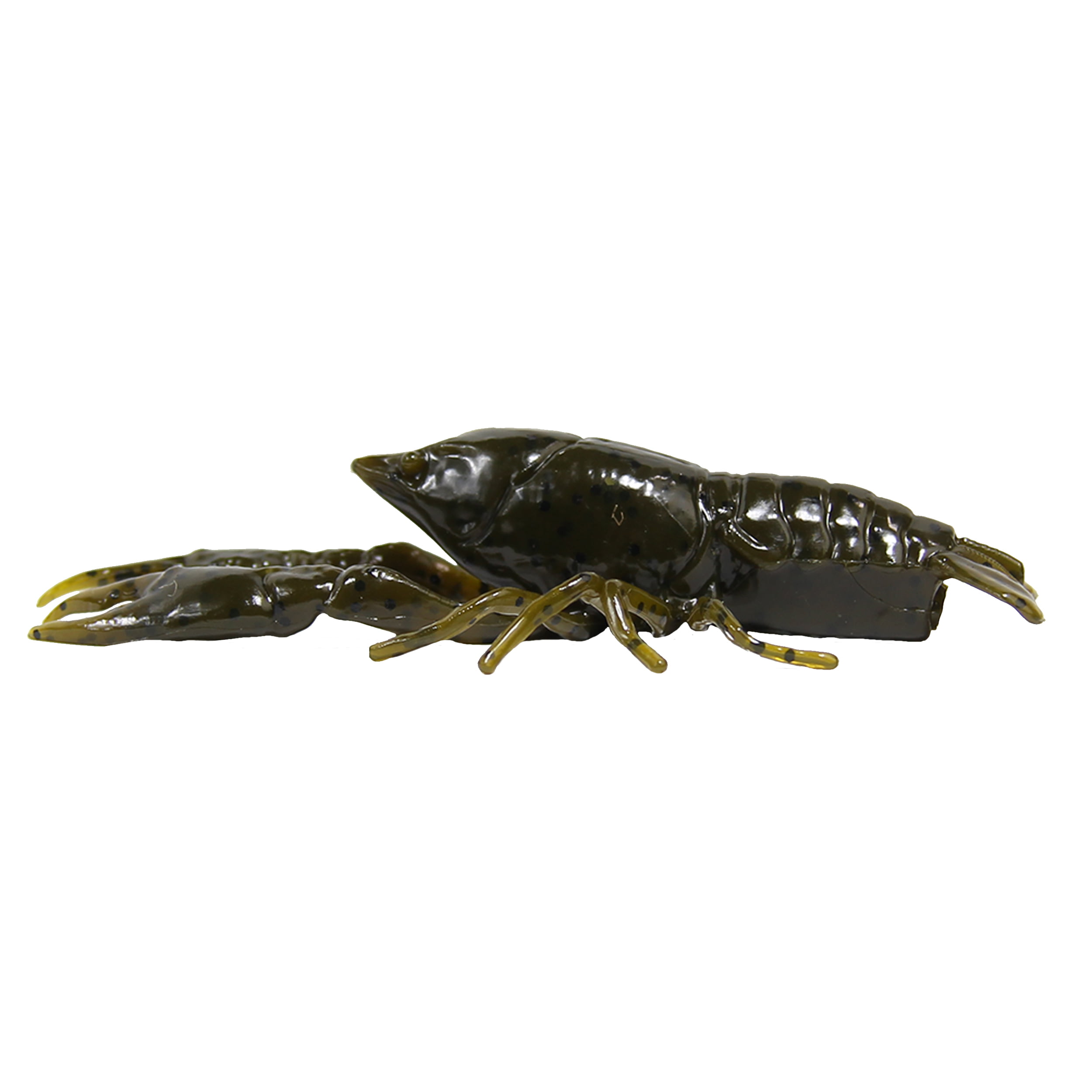 Tackle HD 8-Pack Hi-Def Craw Bass Lures, 3D Scanned From Live Crawfish,  3-Inch Soft Plastic Crawfish Lures for Bass Fishing, Rubber Fishing Lures  for Freshwater, Green Pumpkin Blue 