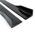 thumbnail image 3 of Kojem Side Skirt Extension Splitter Lip for 2014-2023 Infiniti Q50 All Model Rocker Panel Glossy Black (ABS Plastic) Left & Right, 3 of 10