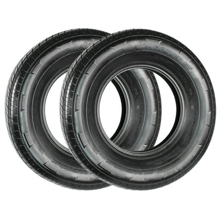 eCustomrim 2-Pack ST225/75R15 Steel Belted Radial Trailer Tire Load Range D 2540#