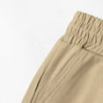 thumbnail image 3 of Men's Bermuda Short Pants Thin Straight Leg Casual Shorts Summer Multi Pocket Zipper Shorts, 3 of 7