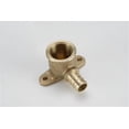 thumbnail image 2 of Elkhart Supply Fresh Water Fitting 51181 BestPEX; Adapter; 1/2 Inch PEX x 1/2 Inch Female Pipe Thread; Drop-Ear Elbow; Brass; With Barcoded, 2 of 5
