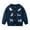 Dark Blue P16, variant on Avtoify Girls Jacket Casual, Girls Fall Jacket Lightweight Leisure, Children's Spring Fashion Multi-Functional Knitted Sweater Jacket for Boys and Girls Warm Open-Front Long-Sleeve Sweater