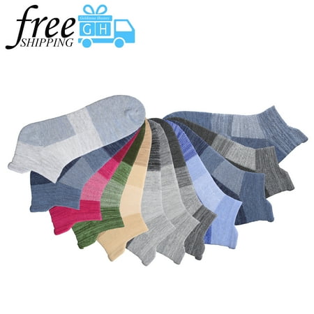 Men's James Fiallo 12 Pack Athelitic Cushioned Socks