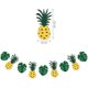 thumbnail image 4 of unbranded Para Fiestas Hawaii Con Banner Y Guirnalda De Hojas Tropicales, 4 of 7