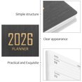 thumbnail image 3 of FELTECHELECTR Black 2026 Mini Planner Pocket Sized Academic Planner for Home Use with Thick Paper and Weekly Planning, 3 of 7