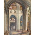 thumbnail image 2 of Samuel Halpert 20x24 Gold Ornate Framed and Double Matted Museum Art Print Titled - Toledo Cathedral (1916), 2 of 4