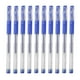 thumbnail image 1 of Bolígrafo de gel de punta fina CUTICAT 0.5 mm 10 piezas azul, 1 of 7