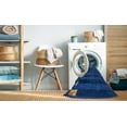 thumbnail image 2 of Ahgly Company Machine Washable Indoor Rectangle Abstract Blueberry Blue Area Rugs, 8' x 12', 2 of 7