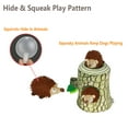 thumbnail image 5 of IFOYO Dog Puzzle Toys, Squeaky Hide and Seek Interactive Pet Plush Toys, Hedgehog, 5 of 7
