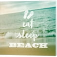 thumbnail image 1 of Eat Sleep Beach by Sue Schlabach, Canvas Wall Art, 1 of 1