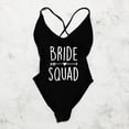 thumbnail image 4 of BRIDE SQUAD One Piece Swimsuit Woman 2023 Sexy Padded Bodysuit Summer Bathing Suit Bachelor Party Swimwear maio feminino praia, 4 of 7