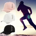 thumbnail image 3 of Gorras de béisbol de algodón unisex vintage lavado ajustable papá sombrero para hombres mujeres, adultos, blanco Feliz Sencillez, 3 of 5