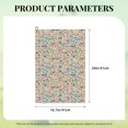 thumbnail image 4 of Easygdp Famous Places Golf Towel 24x16in for Men and Women with Carabiner Clip for Easy Attachment, 4 of 8