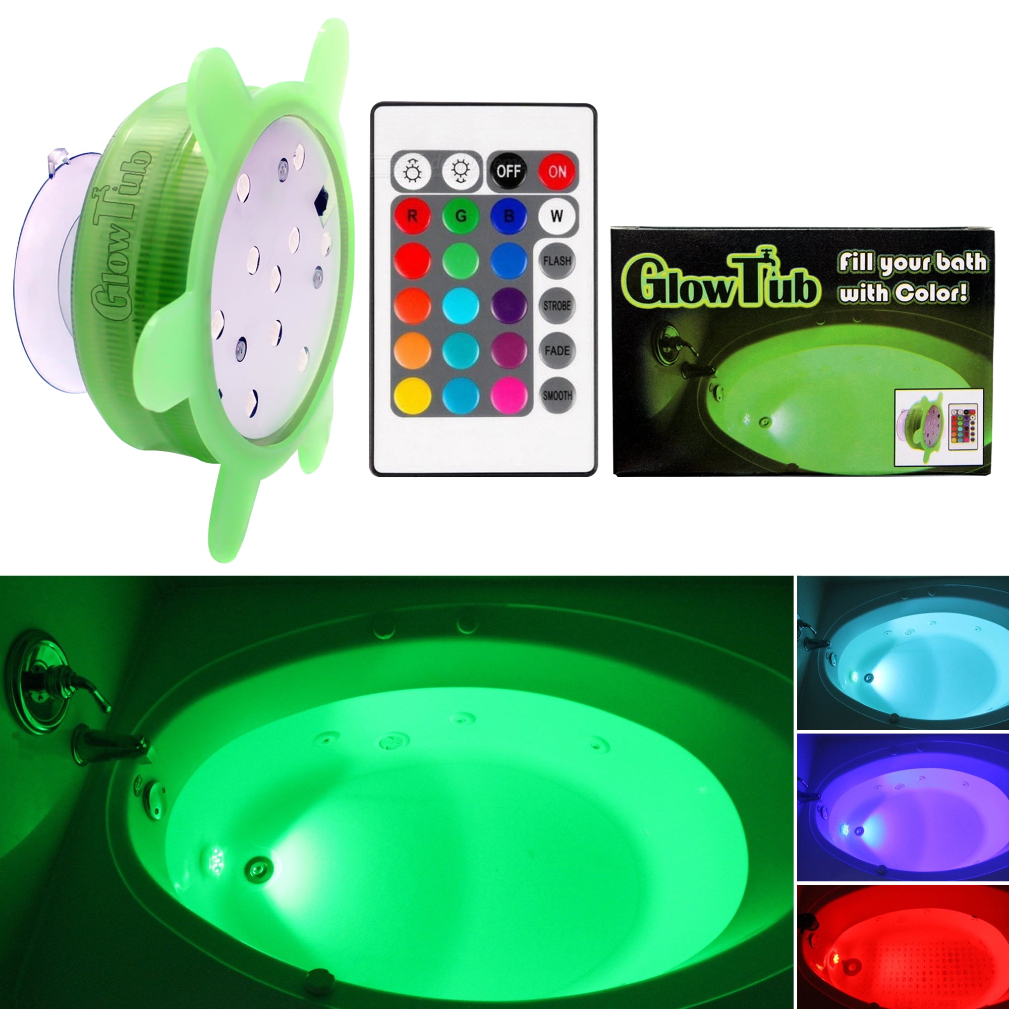 Waterproof Water Color Changing LED Light for Spa and by Glowtub Walmart.com