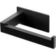 thumbnail image 1 of Modern toilet paper holder made of black stainless steel, rust-proof, no drilling required, 1 of 5