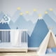 thumbnail image 5 of FELTECHELECTR 100 pegatinas de pared acrílicas con forma de estrella, calcomanías de espejo extraíbles para fondo de pared., 5 of 5