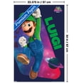 thumbnail image 3 of Nintendo The Super Mario Galaxy Movie (2026) - Luigi Jump Wall Poster, 22.375" x 34", 3 of 5