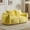 Yellow, variant on Bean Bag Couch for Adults, Ultra Soft Fluffy Loveseat Bean Bag Sofa, Oversized Chase Lounge Chair Indoor for Living Room Bedroom, No Assembly Required Cozy Reading Chair with Pillows (Black)
