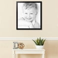 thumbnail image 3 of ArtToFrames 24" x 27" Satin Black Double Step Lip Picture Frame, 24x27 inch Black Wood Poster Frame (WOM-1418), 3 of 7