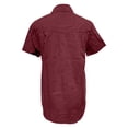 thumbnail image 5 of Lixiuxyad Ladies Button down Blouse Women's Casual Solid Color Shirt With Lapel Short Sleeved Shirt, 5 of 6