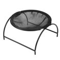 thumbnail image 1 of Elevated Dog Hammock Bed Detachable Breathable Mesh Washable Cat Sleeping Bed for Pets Black, 1 of 4