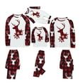 thumbnail image 3 of LSLJS Christmas Pajamas Pyjamas de Noël Assortis pour la Famille, Ensemble Assorti pour la Famille, Pyjamas de Noël pour la Famille, Ensemble Haut à Carreaux Rouges et Pantalons Longs, Ensembles de Vêtements de Nuit pour les Fêtes de Noël, 3 of 3