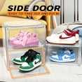 Shoe Box Stackable Clear Sneaker Storage Box Plastic Sneaker Boxes for