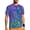 2, variant on T Shirt For Men Swirling Retro 70S Couple Abstract Lines Vintage Sportswear Summer Novelty Tee Shirt