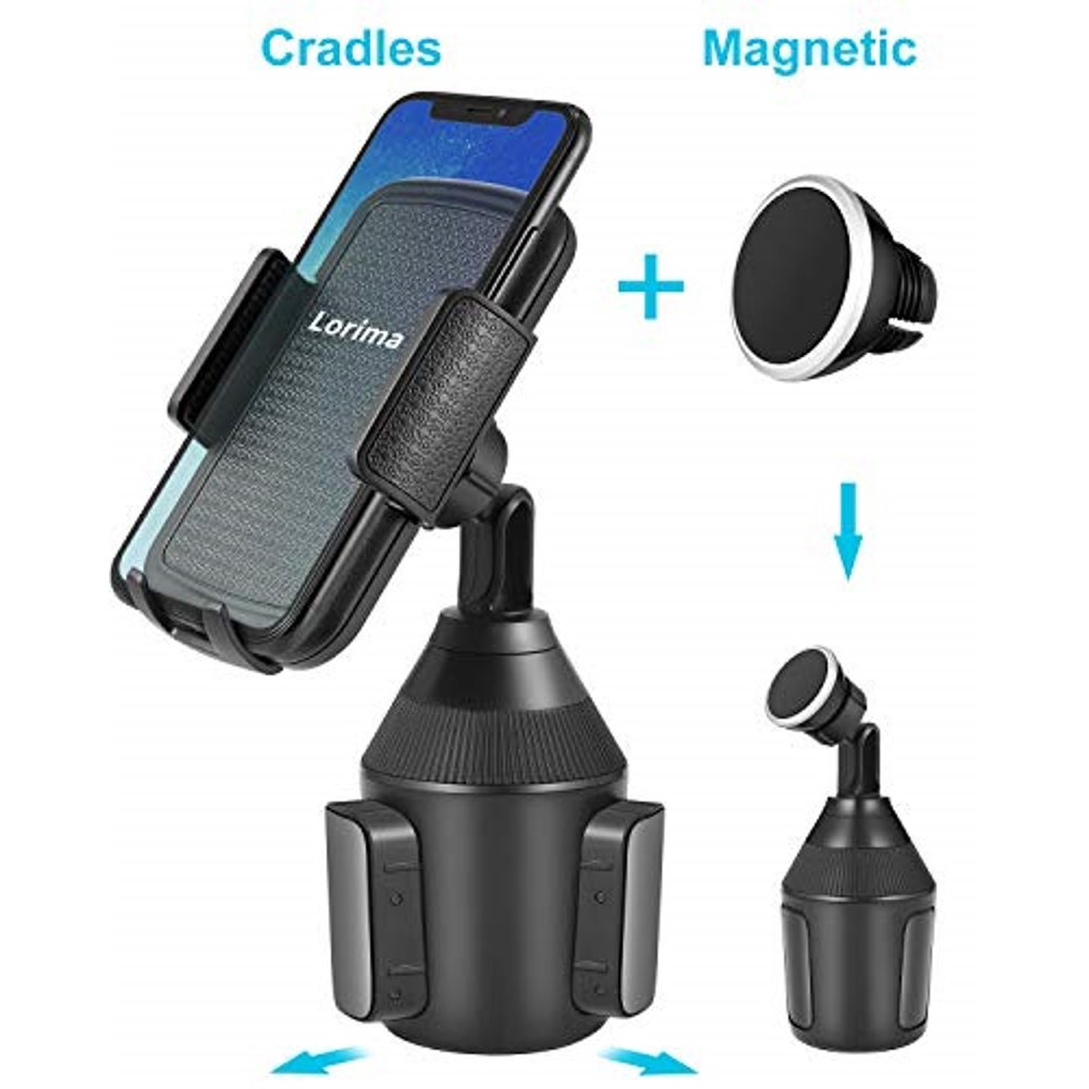 lorima cup holder phone mount universal adjustable portable