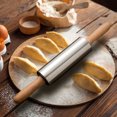 thumbnail image 2 of Lubelski Rolling Pin Easy to Clean Labor-saving Portable Pizza Dough Roller Pastry Baking Tool Kitchen Gadget, 2 of 8
