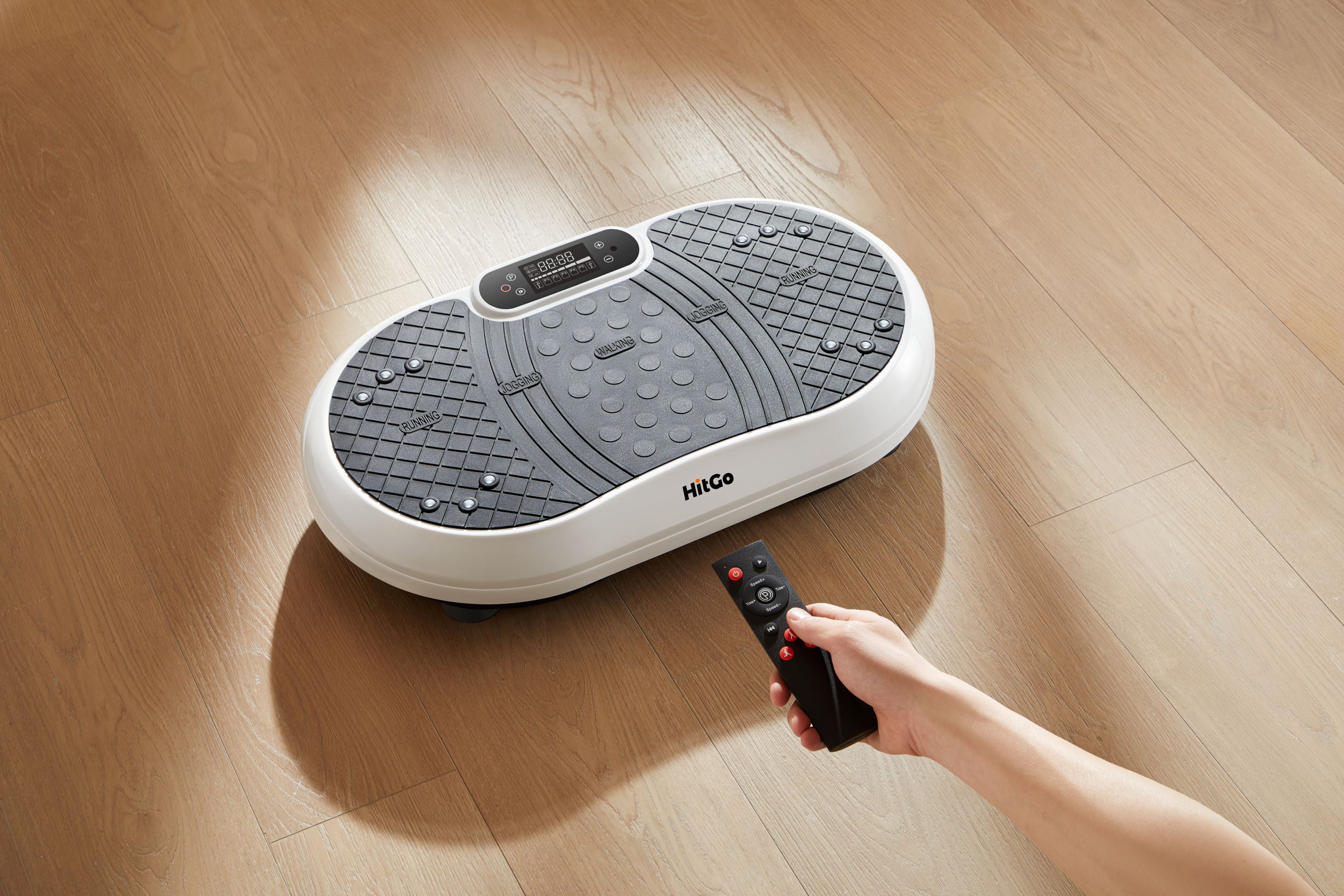 EZLIFE HitGo Vibration Plate Exercise Machine Black