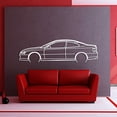 thumbnail image 2 of LaModaHome Vauxhall Monaro V8 Detailed Metal Silhouette Wall Art, 2 of 5