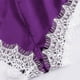 thumbnail image 5 of Lencería sexy Mujer Ropa interior con cuello en V profundo Body de malla de encaje para niña, Morado, XL Vogacara XX000171-16, 5 of 7