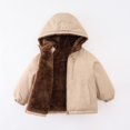 thumbnail image 6 of Toddler Boys Hooded Winter Jacket Lined Warm Zip Up Coat Water Outerwear with Pockets for Kids 18 Months‑8 Years, 6 of 8