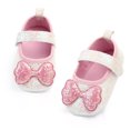 thumbnail image 6 of Herrnalise Toddler Shoes Baby Girls Cute Fashion Bow Sequins Non-slip Soft Bottom Sandals,Deals, 6 of 8