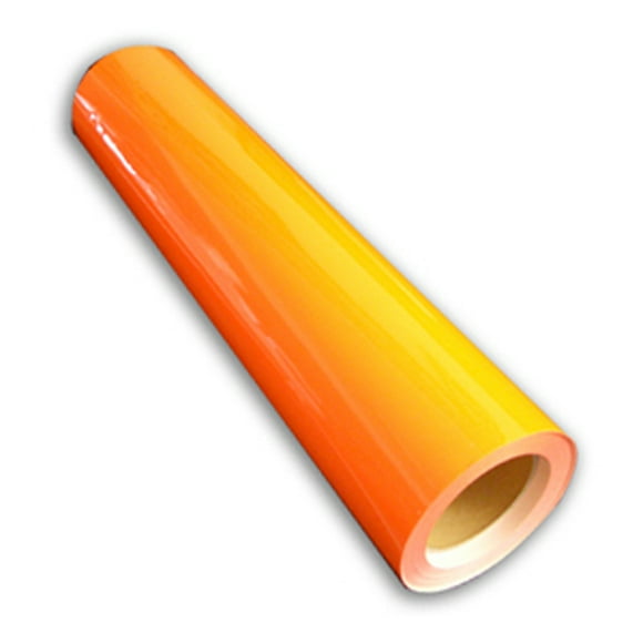 INTBUYING 1 yard Orange PU Vinyl Cutter Plotter DIY Heating Press Transfer T-shirts Small Business