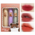 thumbnail image 1 of 3 Pcs Beauty Non Stick Cup Lipstick Waterproof Color Not Easy To Take Off Lipstick Makeup Lipstick Cosmetics Classic Waterproof Long Lasting Smooth Soft Reach Color Full Lip, 1 of 3