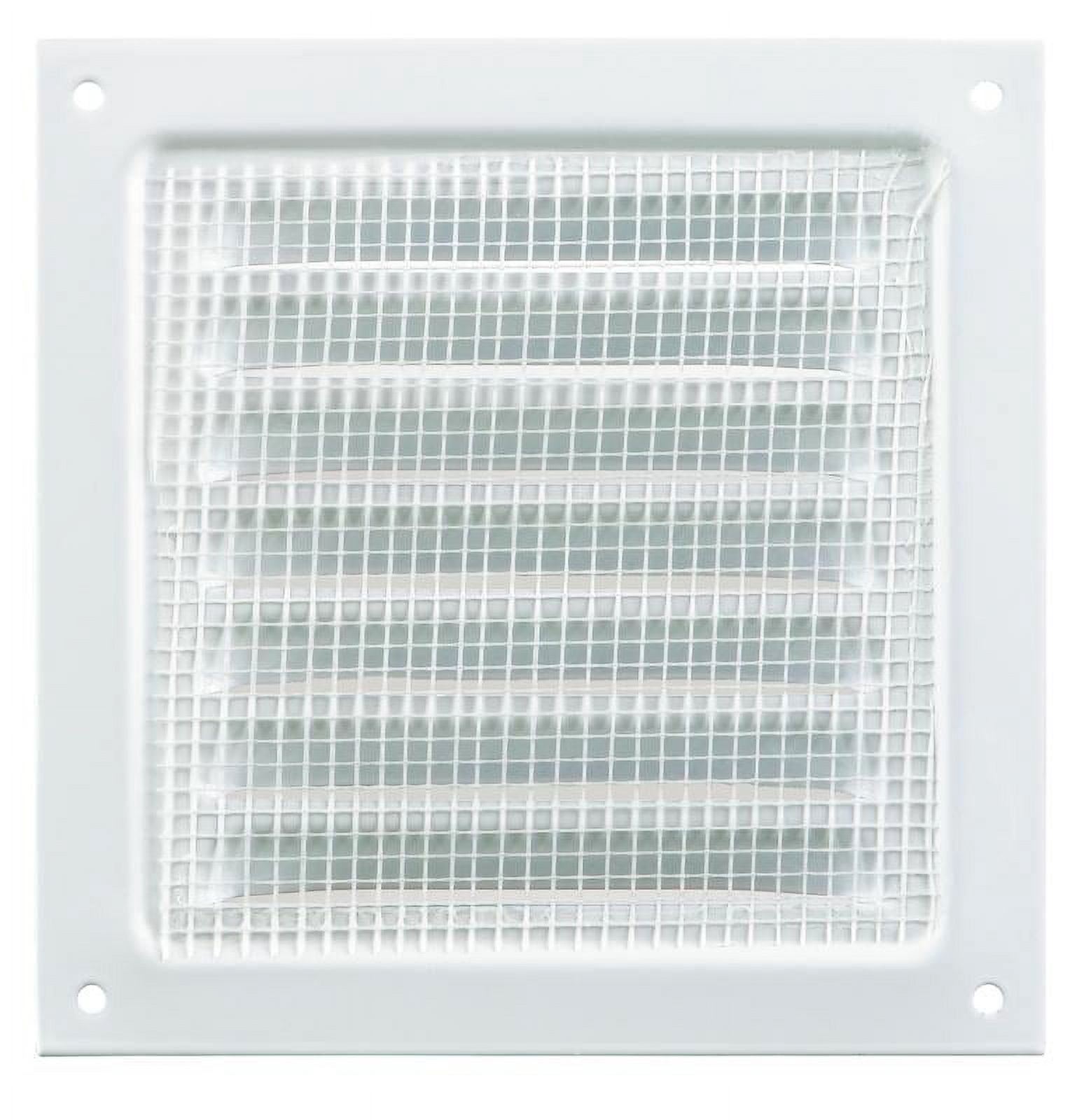 Galvanized Steel Vent Grille White 5"x5"