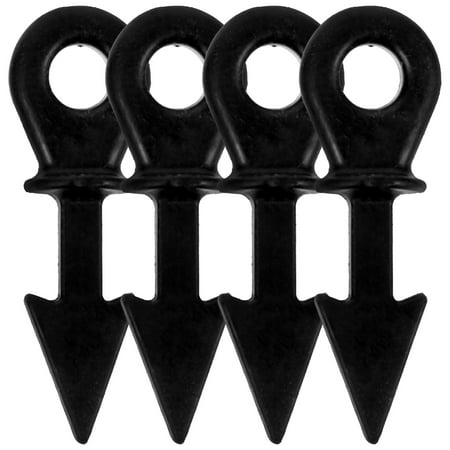 Rubber Bow String Dampener for Archery effectively reduces vibration and noise Black