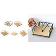 thumbnail image 2 of SDFGTstore Vintage Serviette Holder Black/White/Gold/Silver/Rose Gold Paper Holder, 2 of 14