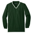 thumbnail image 5 of Sport-Tek® Youth Tipped V-Neck Raglan Wind Shirt. YST62, 5 of 6