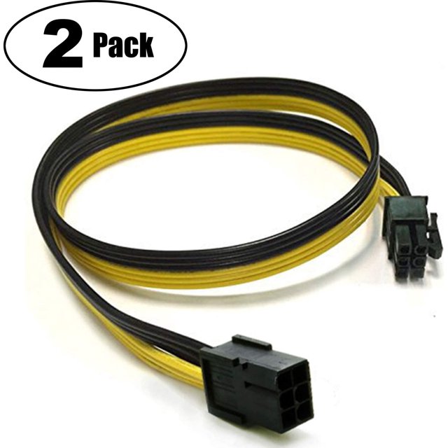 6 Pin PCIe Extension Cable PCIe 6 Pin Female to PCIe 6 Pin Male