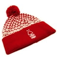 thumbnail image 2 of Nottingham Forest FC Knitted Turn Up Bobble Hat, 2 of 3