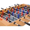 thumbnail image 5 of Rugerasy 54Inch Foosball Table,Soccer Game Table with Analog Scoring and Free Accessories,Competition Sized Football Arcade for Adults,Indoor Game Room Sport,Brown, 5 of 6