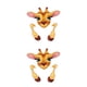 thumbnail image 1 of Wosthever De dibujos animados pegatina de Animal para interruptor de la habitación dormitorio baño interruptor de luz lindo etiqueta para jirafa 2piezas, 1 of 6