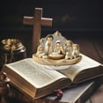 thumbnail image 1 of RKSTN Acrylic decorations 2D Nativity Rotating Ornaments, 1 of 8